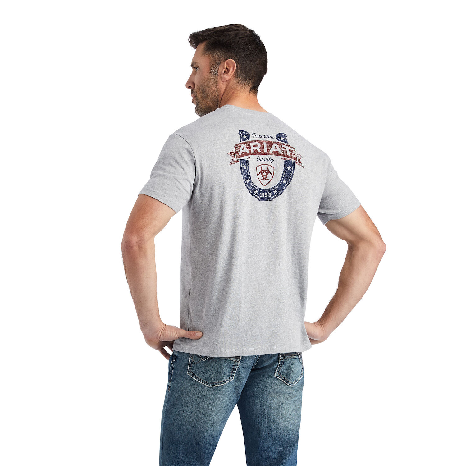 Ariat Men's Lucky Horseshoe T-Shirt