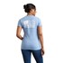 Ariat Women's Desert Flag T-Shirt in Ocean Blue Heather