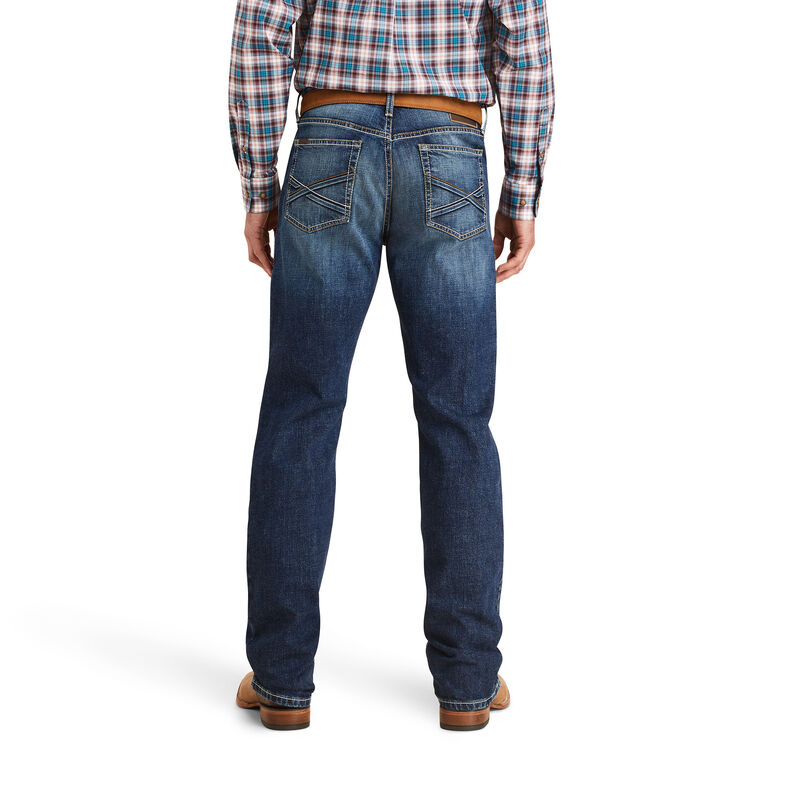 Men's M2 Traditional Relaxed 3D Rancher Boot Cut Jean in Bixby