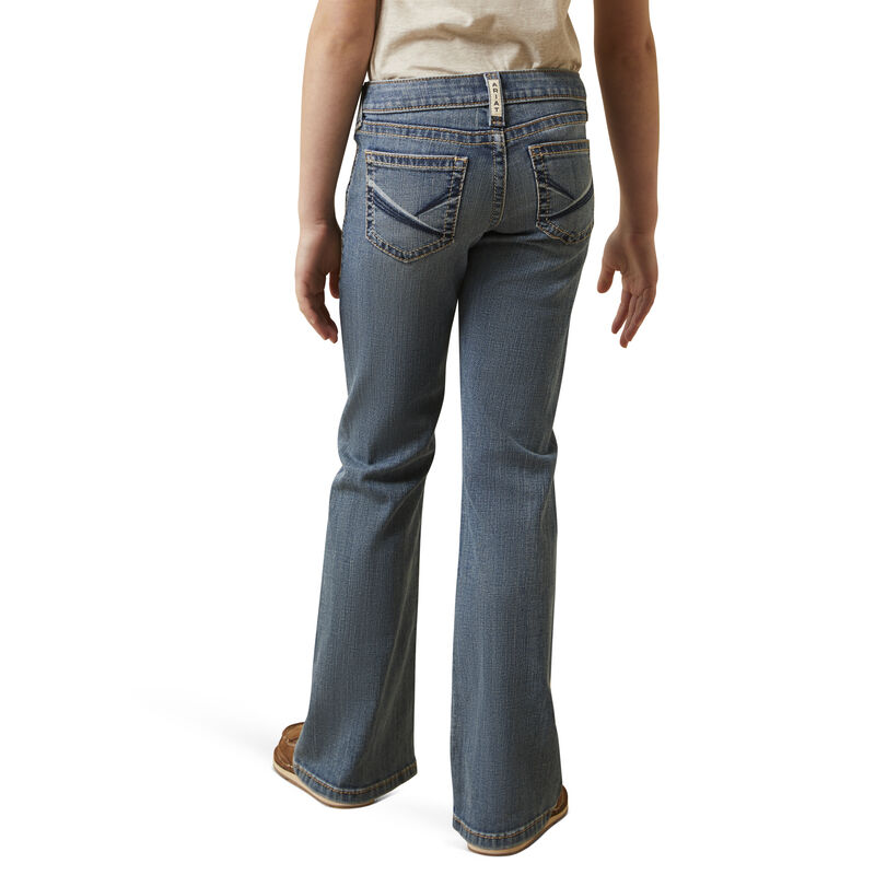 Ariat Girl's R.E.A.L. Leila Bootcut Jean