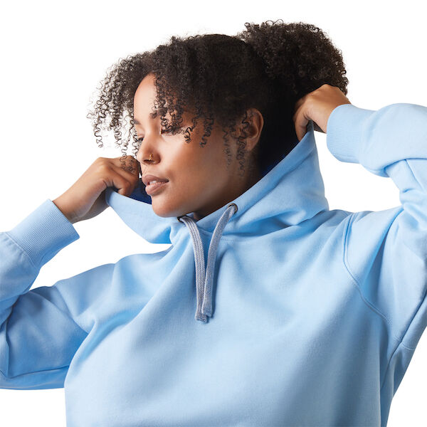 Women's Rebar Graphic Hoodie in Blue