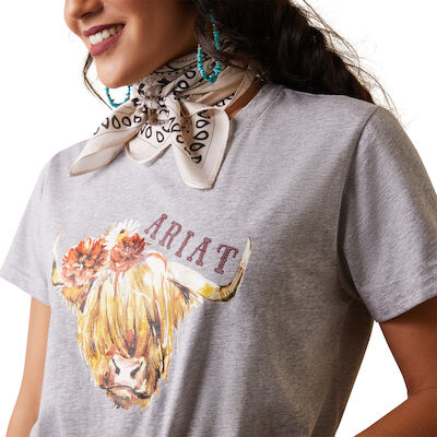 Ariat Women's R.E.A.L. Highlander Rose T-Shirt