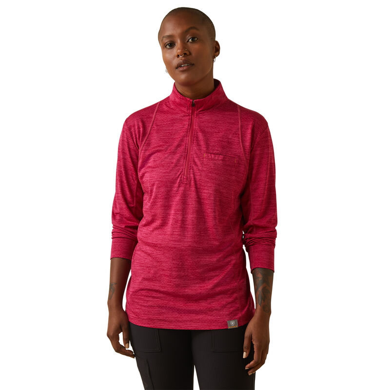 Ariat Women's Rebar Evolution 1/2 Zip Top