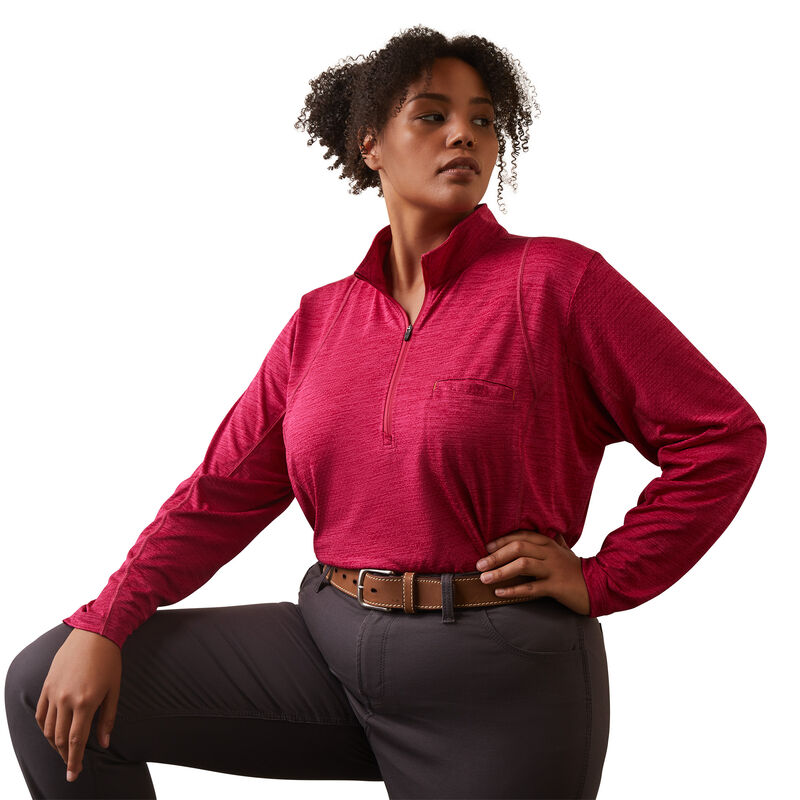 Ariat Women's Rebar Evolution 1/2 Zip Top
