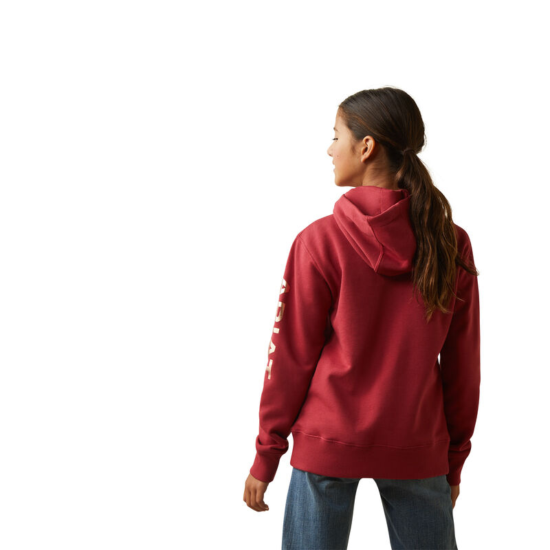 Ariat Girl's R.E.A.L. Arm Logo Hoodie