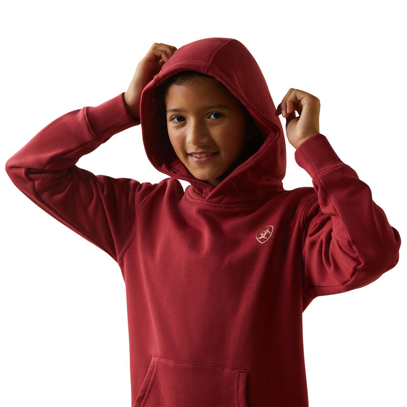 Ariat Girl's R.E.A.L. Arm Logo Hoodie