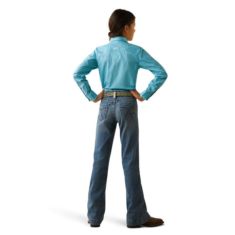 Girl's Team Kirby Shirt in Blue