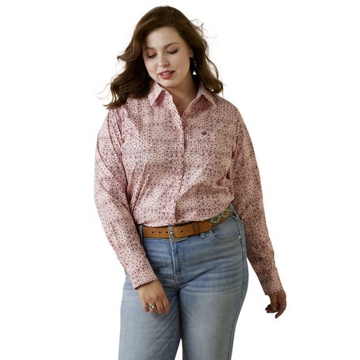 Women's Kirby Stretch Shirt in Pink
