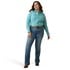 Women's Kirby Stretch Shirt in Turquoise