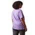 Women's Rebar Cotton Strong V-Neck Top in Paisley Purple
