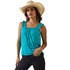 Women's Tilly Tank in Turquoise