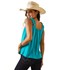 Women's Tilly Tank in Turquoise