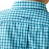 Boy's Pro Series Kalvin Classic Fit Shirt in Aqua Plaid