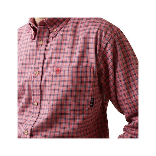 Men's FR Mezcal Work Shirt in Pink