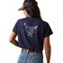 Women's R.E.A.L. Mama Hen T-Shirt in Blue