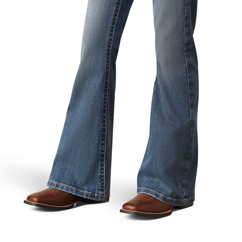 Ariat Girl's R.E.A.L. Hallie Flare Jean