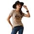 Women's Ariat Vintage Rodeo T-Shirt in Oatmeal