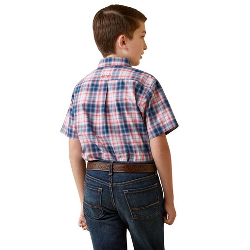 Boy's Pro Series Olen Classic Fit Shirt in Blue