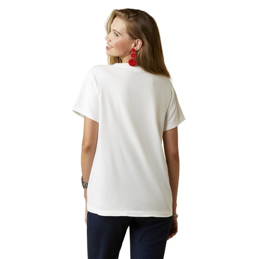 Women's Small Town Graphic Tee in White