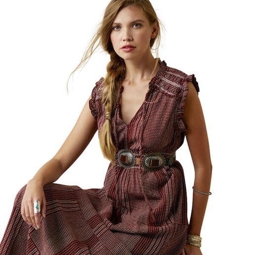 Women's Sunset State of Mind Dress in Brown