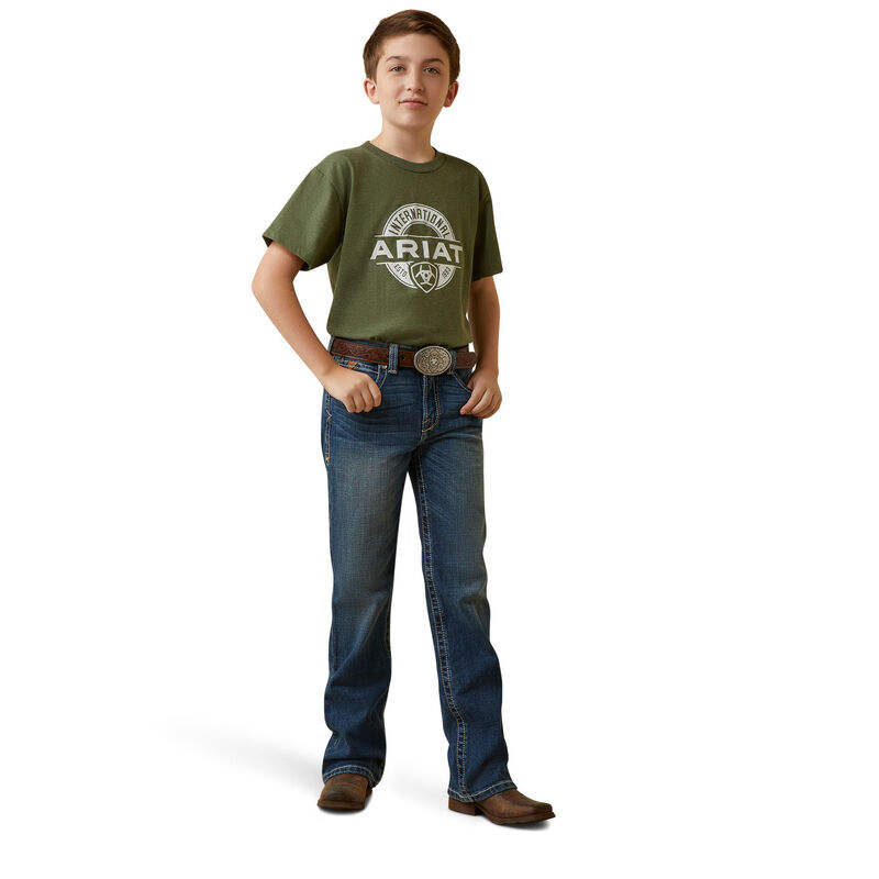 Ariat Boy's Ariat Center Fire T-Shirt