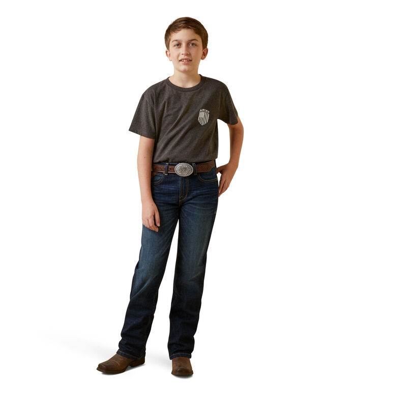 Ariat Boy's Ariat Patriot Badge T-Shirt