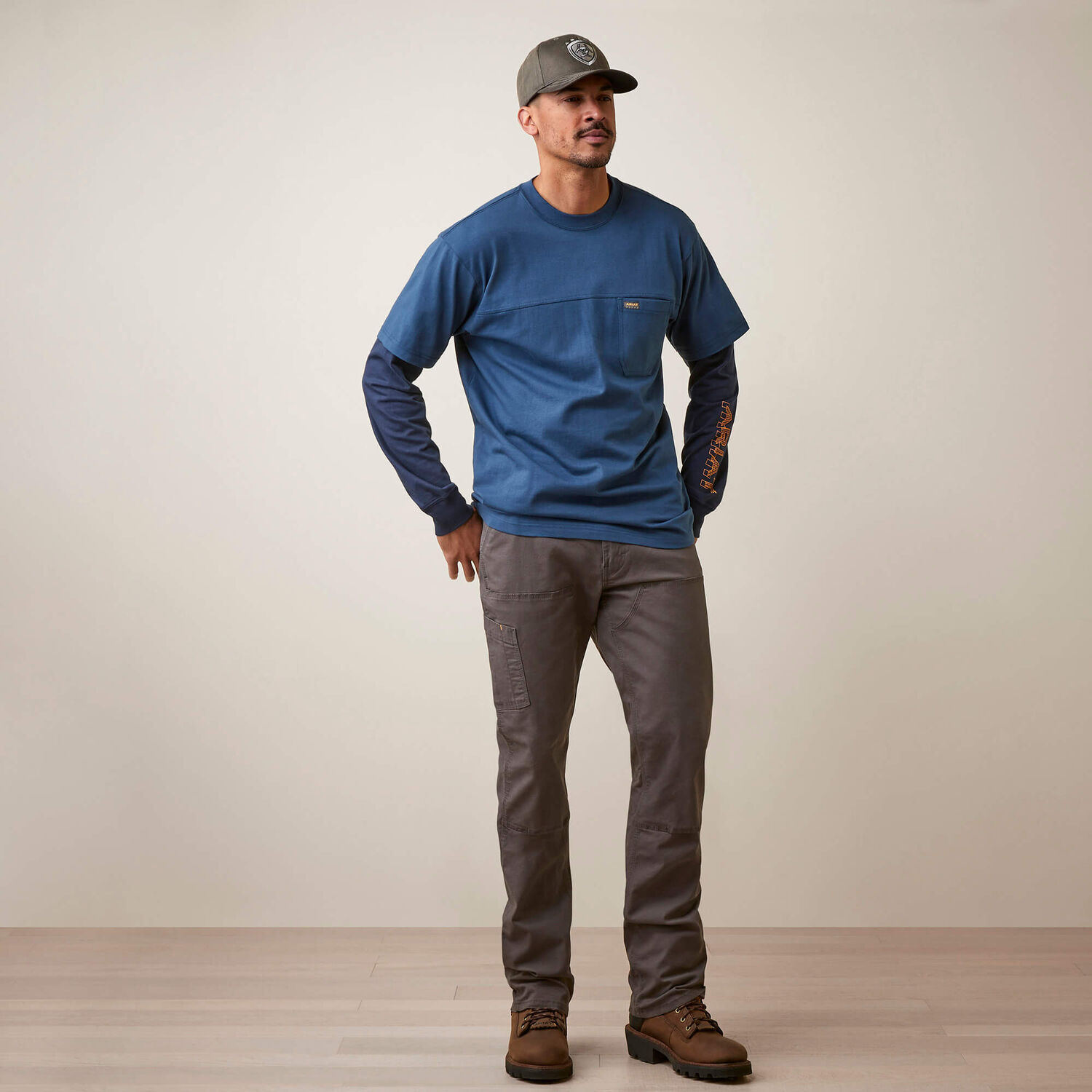 Ariat Men's Rebar Cotton Strong Dually Shirt