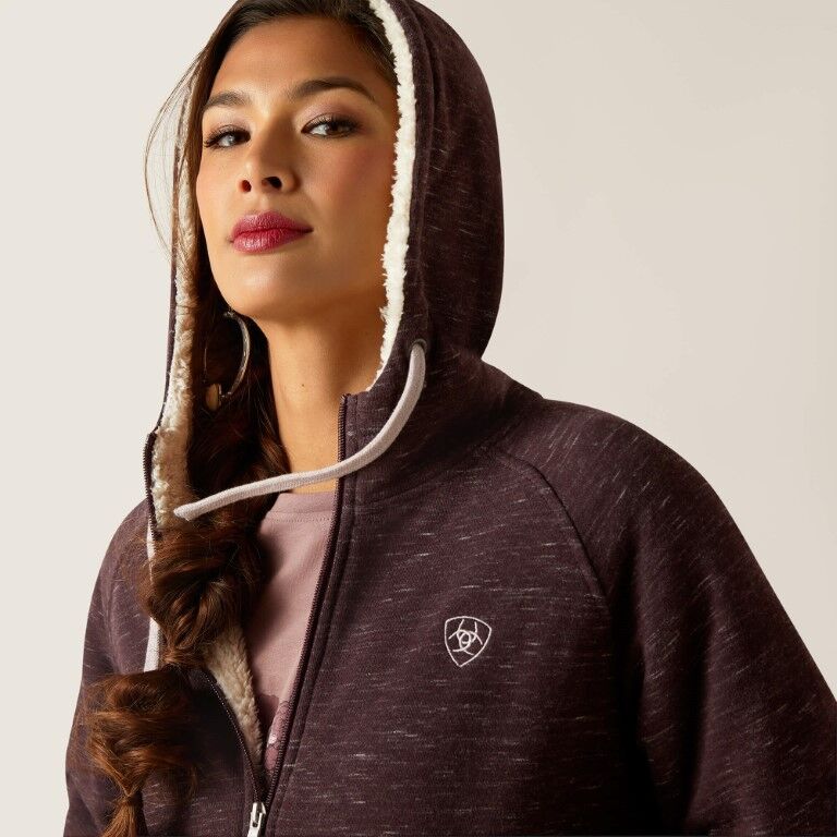 Ariat Women's R.E.A.L. Sherpa Full Zip Hoodie