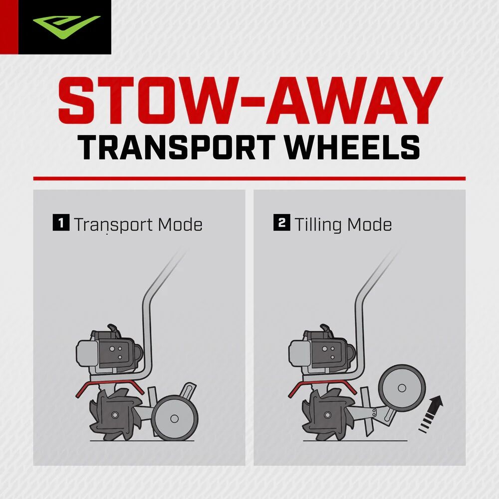 Earthquake MC440 40cc Gas Cultivator, 10 in.