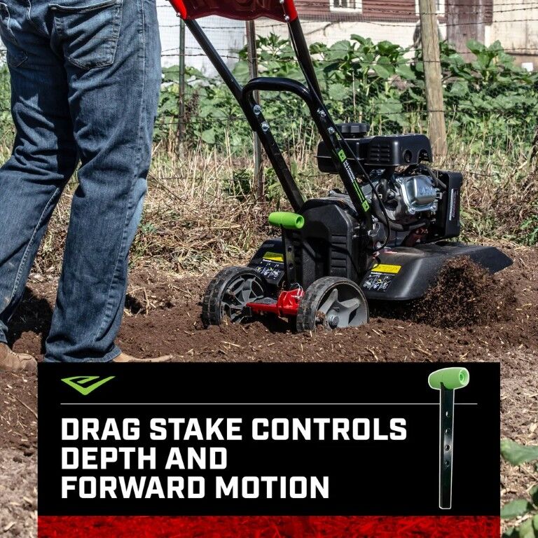 Earthquake Versa 99cc Gas Front Tine Tiller/Cultivator, 21 in.