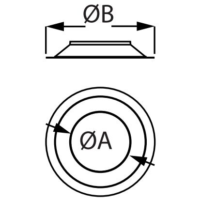 DuraVent PelletVent Pro Storm Collar, 3-In