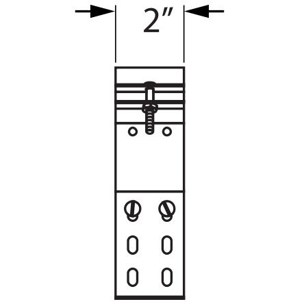 DuraVent PelletVent Pro Adjustable Wall Strap, 3-In