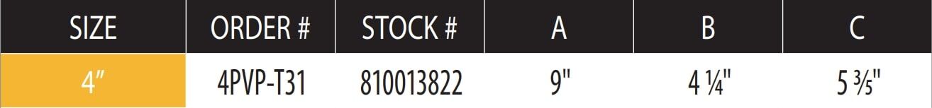 DuraVent PelletVent Pro Single Tee With Clean-Out Tee Cap, 4-In