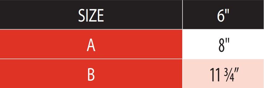 DuraVent DuraTech Galvalume Steel Wall Strap, 6-In