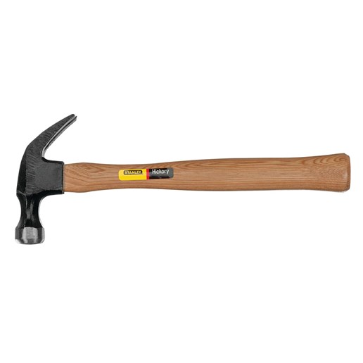 7 Oz Curved Claw Wood Handle Nailing Hammer
