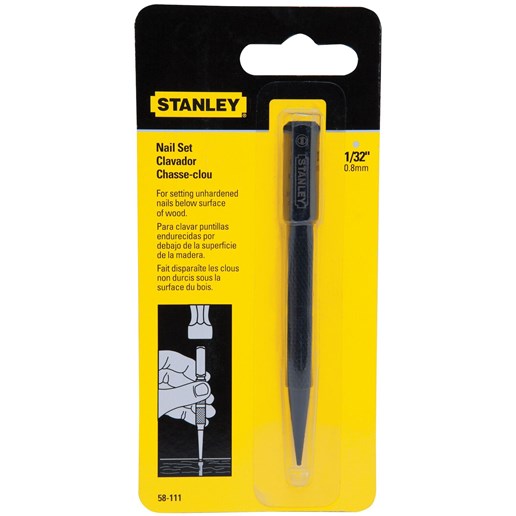 Stanley 1/32 Inch Square Nail Head Tip Set
