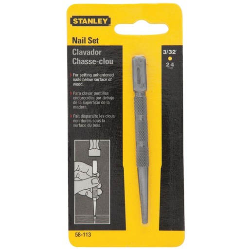 Stanley 3/32 Inch Square Head Nail Tip Set