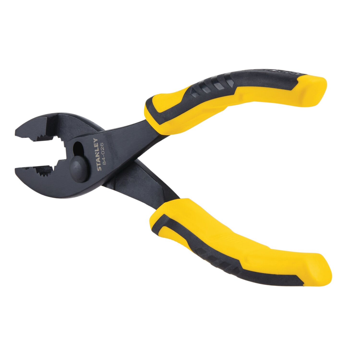 Stanley Bi-Material Slip Joint Pliers, 8-Inch