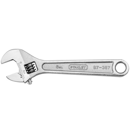 Stanley Adjustable Wrench, 6-Inch
