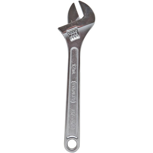 Stanley Adjustable Wrench, 12-Inch