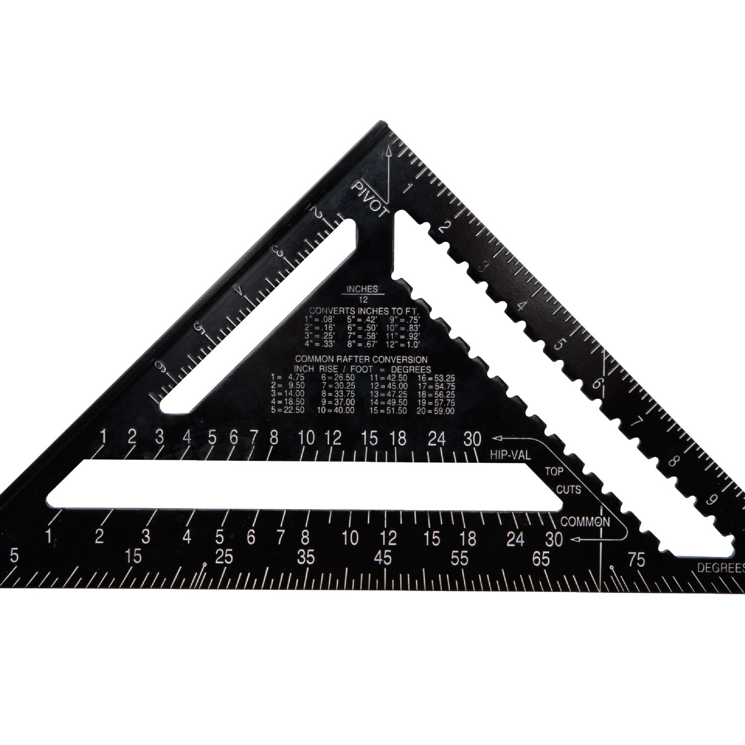 12" Premium Rafter Square