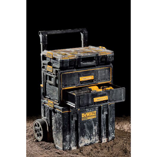 DeWalt Tough System 2.0 Two-Drawer Unit, 22-Lb