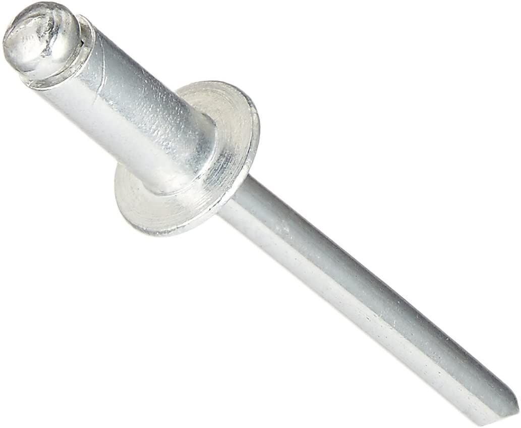 Stanley Aluminum Rivets, 3/16 Inch X 1/4 Inch, Pack Of 50(Pack Of 50)