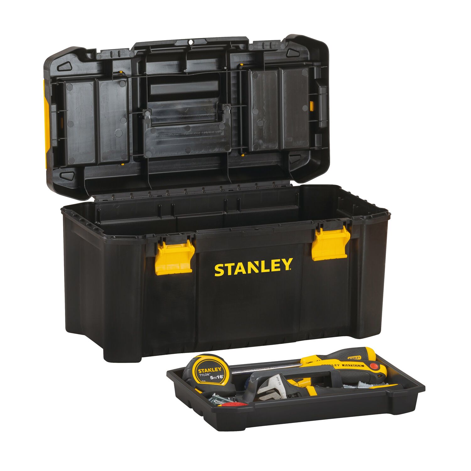 Stanley Essential Toolbox, 19", Black/Yellow