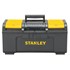Stanley Basic Tool Box, 19", Plastic, Black/Yellow