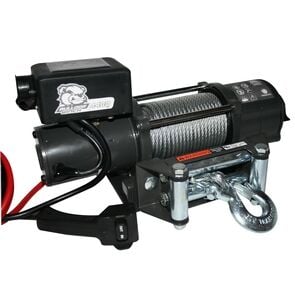 Bulldog Winch 4400-Lb Trailer Winch With 55.7-Ft Wire Rope