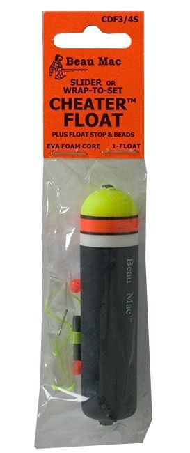 Beau Mac EVA Foam Cheater Dink Float, 3/4-In x 6-In