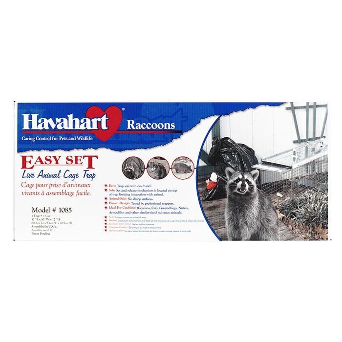 Havahart Easy Set Large 1-Door Animal Trap, 32-In X 10-In X 12-In