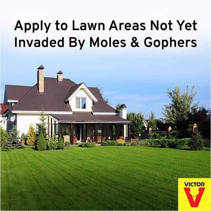Victor Dual-Action Mole & Gopher Repellent, 10-Lb