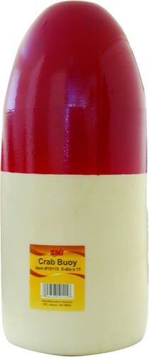 Beau Mac 19115 Red/White Crab Float